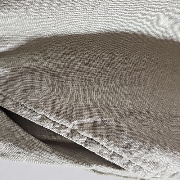 Womens Linen Casual Cargo Pants, Rachel Roy Size Meduim. Khahi - Picture 3 of 9